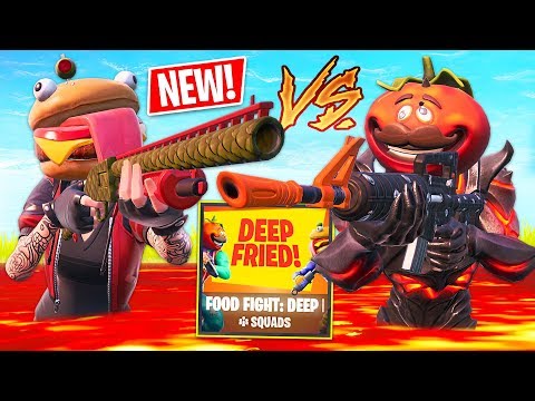 New FOOD FIGHT: DEEP FRIED Game Mode!! *THE FLOOR IS LAVA* (Fortnite Battle Royale) - UC2wKfjlioOCLP4xQMOWNcgg