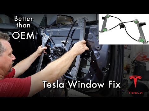 Tesla Model S Window Repair - Regulator replacement with Dorman 740-603