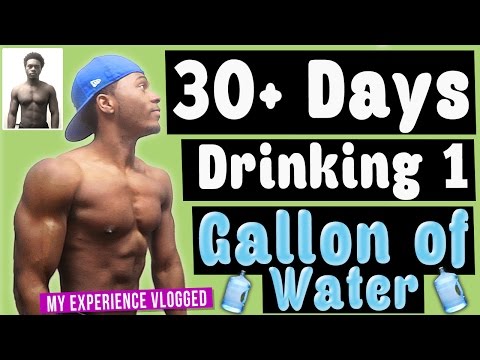 My Experience Drinking A Gallon of Water A Day For Over 30 Days!