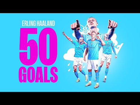 ERLING HAALAND JOINS 50 CLUB | Every goal for Man City so far!