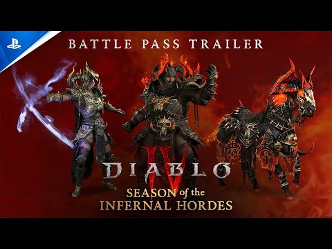 Diablo IV - Season of the Infernal Hordes Battle Pass Trailer | PS5 & PS4 Games