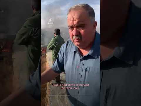 Jerusalem Daily: Israeli settlers burn Palestinian olive groves