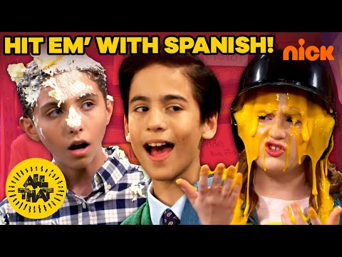 Covered In Cheese! Best Hit Em' With Spanish Moments! | All That