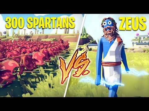 300 SPARTANS vs ZEUS!! (Totally Accurate Battle Simulator) - UC2wKfjlioOCLP4xQMOWNcgg