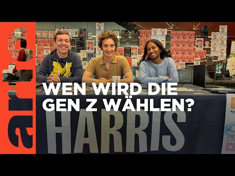 US-Wahlen: Wen wählt die Gen Z? | ARTE Reportage