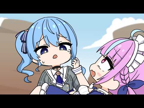 【手描き】すいちゃんの理想の告白シチュエーション【星街すいせい/湊あくあ/さくらみこ/常闇トワ/ホロライブ/切り抜き漫画】