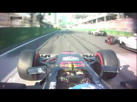 Ricciardo's Double Baku Pass | F1 Best Overtakes of 2017