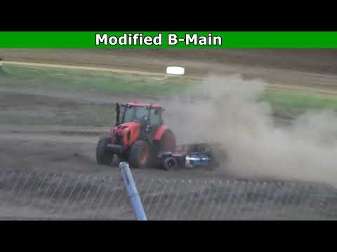 Grays Harbor Raceway - September 1, 2024 - Ron Comfort Wreck - dirt track racing video image