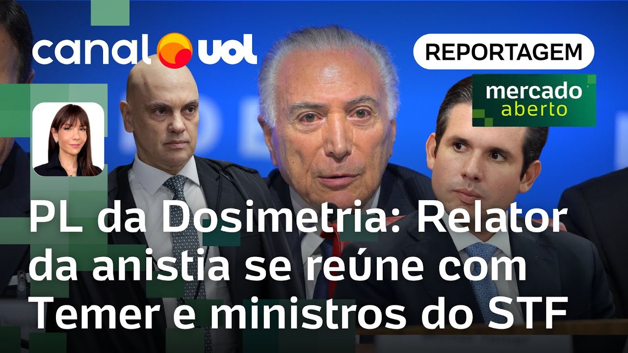 Relator da anistia se reúne com Temer e Motta em busca do PL da dosimetria Moraes e Gilmar apoiam