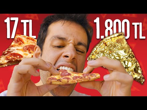 17TL Pizza vs. 1.800TL Pizza! (#SonradanGörme)