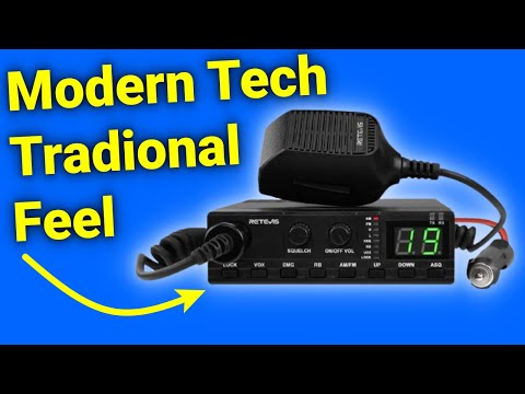 What if we had a semi-portable easy to use CB radio? Retevis MB2 Overview and Demo