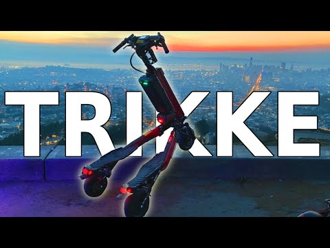 TRIKKE SP33DR | An Triple Motor Ride With A Leg Up on Electric Scooters