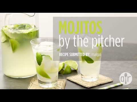 How to Make Mojitos By The Pitcher | Drink Recipes | Allrecipes.com