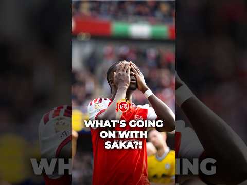 Saka isn't looking <strong>his</strong> <strong>BEST</strong> right now! 😬
