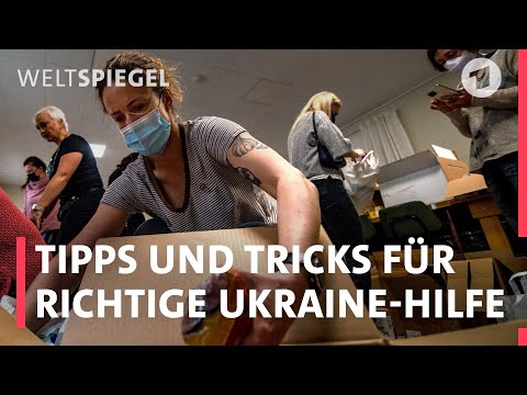 Wie ihr den Menschen in der Ukraine helfen könnt | Weltspiegel Podcast