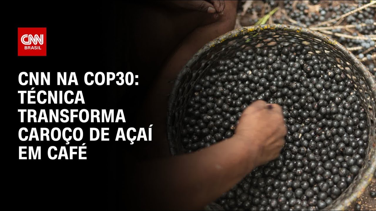 Bioeconomia Técnica transforma caroço de açaí em café no Pará | CNN NOVO DIA