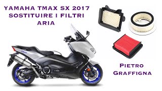 Sostituzione filtri aria Yamaha TMAX 530 SX