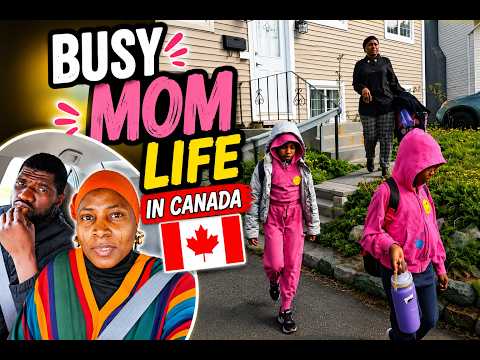 A work day in the life of a Mom of 4 Living in Canada