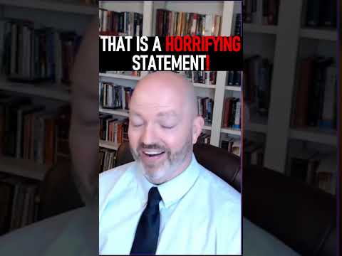 That Is A Horrifying Statement! - Pastor Patrick Hines Podcast #shorts #catholic #romancatholic