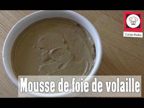 Recette mousse de foie de volaille Thermomix TM5