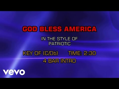 Standard - God Bless America (Karaoke) - UCQHthJbbEt6osR39NsST13g