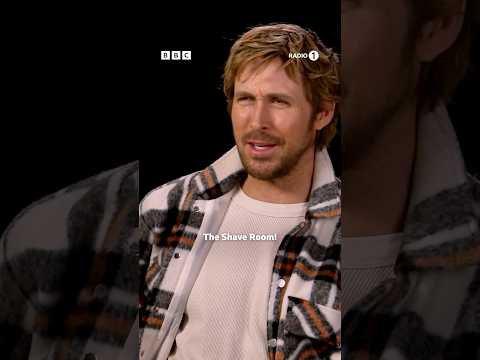 Ryan Gosling & Barbie's Shave Room ๐๐ #RyanGosling #Barbie #Movie #AliPlumb