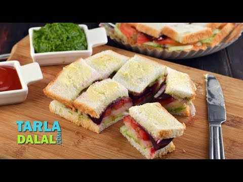 Vegetable Sandwich (Mumbai Roadside Recipes) by Tarla Dalal - UCYRRwNWXxCKFaVjFuXo1I8Q