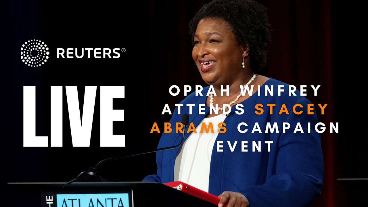 LIVE: Oprah Winfrey attends Stacey Abrams campaign event