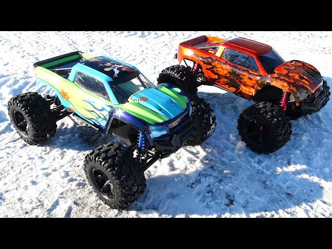 RC ADVENTURES - Winter Bash, Traxxas XMAXX 8S Gen 2 Monster Trucks - the SNOW SHOW! - UCxcjVHL-2o3D6Q9esu05a1Q