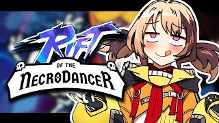 【RIFT OF THE NECRODANCER】using all my braincells to read these bats at