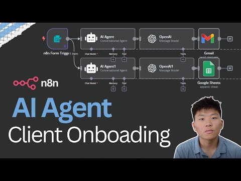 *NO CODE* How to Build a Double AI Agent with n8n (Step By Step Tutorial)