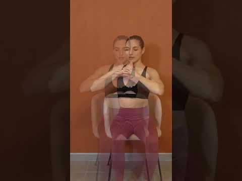 Pilâtes sur chaise #pilates