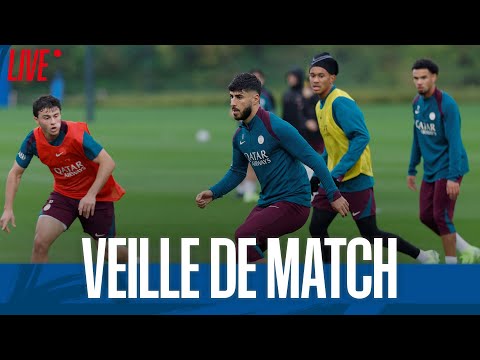 🎙️⚽️ Veille de match Paris Saint-Germain 🆚 PSV Eindhoven en direct du Campus 🔴🔵