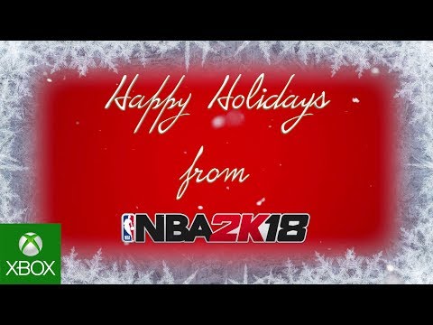 Happy Holidays from NBA 2K18