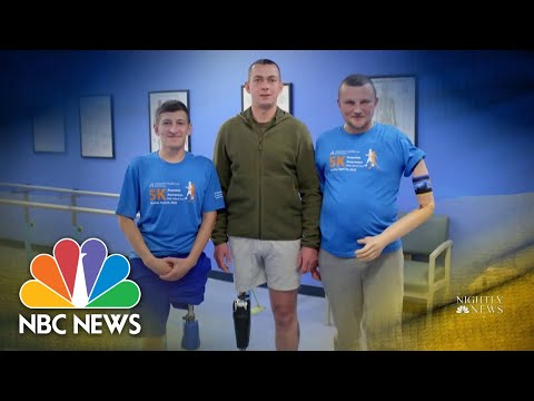 Ukrainian soldiers get prosthetic limbs from Maryland medical center