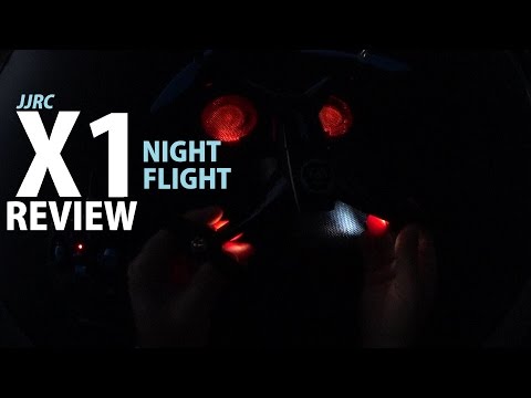 JJRC X1 Brushless Sport Quadcopter Drone Review -  [Night Flight] - UCVQWy-DTLpRqnuA17WZkjRQ