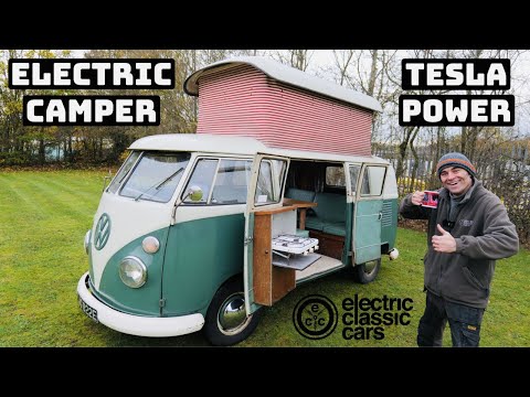 Tesla powered VW Camper