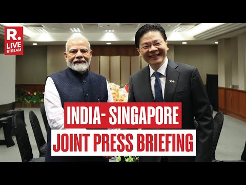 LIVE: PM Modi & Singapore PM Lawrence Wong Hold Joint Press Briefing At Hyderabad House, Delhi