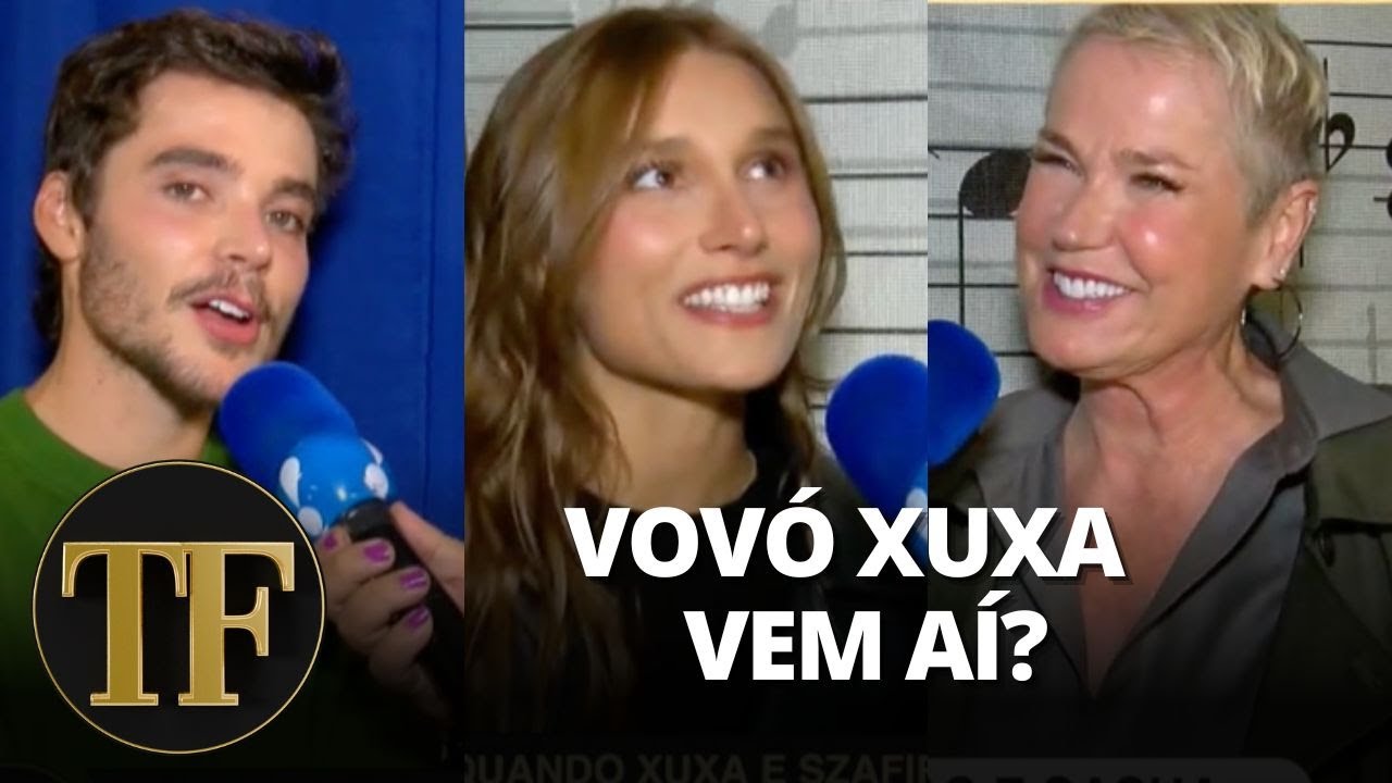 Xuxa comemora planos de gravidez de Sasha Minha vontade de ser avó é muito grande