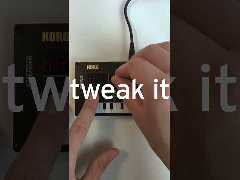 Built It. Tweak It. Connect it. with the KORG Nu:Tekt NTS-1 DIY Synth Kit