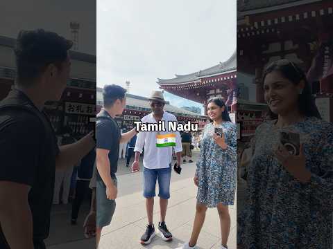 Kind Indian tourists in Tokyo🇯🇵 from Tamil Nadu🫶🇮🇳