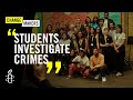 Digital Verification of Human Rights Abuses by Students with Amnesty Experts
