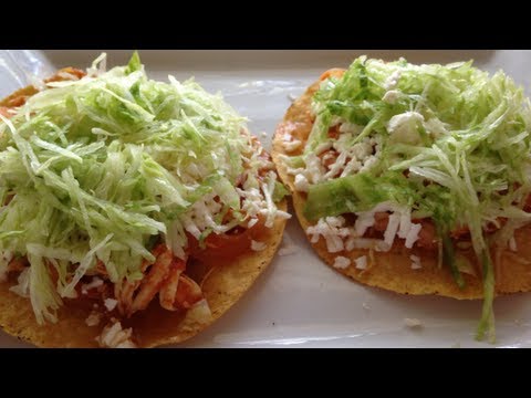 Tostadas de tinga de pollo deliciosa receta - UCKkinZz8CfbX-Hr6zcXOO7Q