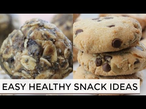 Healthy Snack Ideas | Power Cookies + Energy Bites - UCj0V0aG4LcdHmdPJ7aTtSCQ