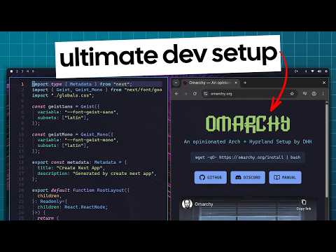 The ULTIMATE Arch Linux + Hyprland Dev Setup – Omarchy