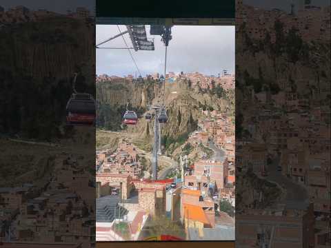 Teleferico La Paz Bolivia #teleferico #ciudad #maravilla