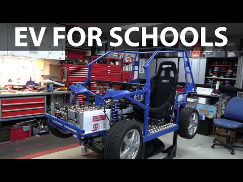 Autotec custom EV for teaching future mechanics