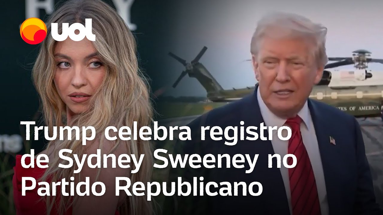 Trump fica surpreso e celebra filiação de Sydney Sweeney aos Republicano Anúncio fantástico