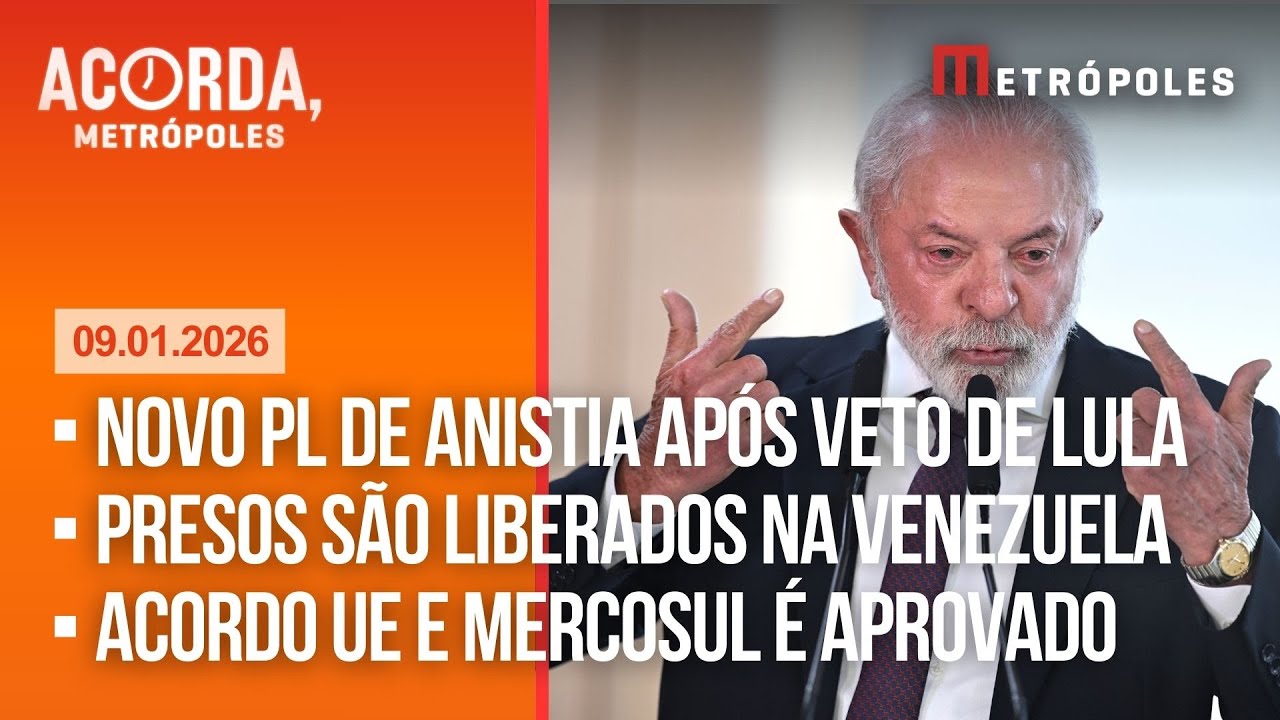 Íntegra: acordo UE e Mercosul é aprovado / presos políticos são liberados na Venezuela