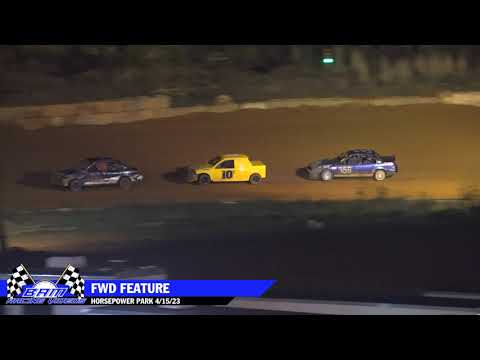 FWD Feature - HorsePower Park 4/15/23 - dirt track racing video image